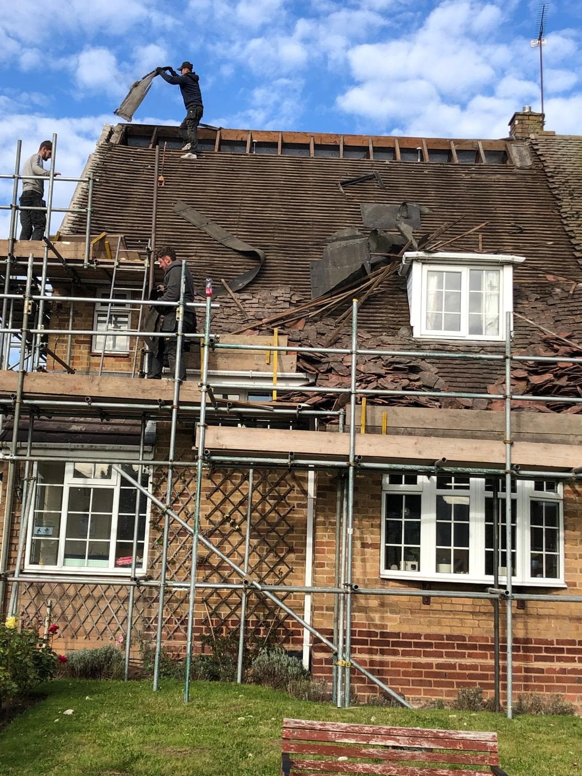 Roof before replacement – Before professional roof repair or replacement in Stoke-on-Trent