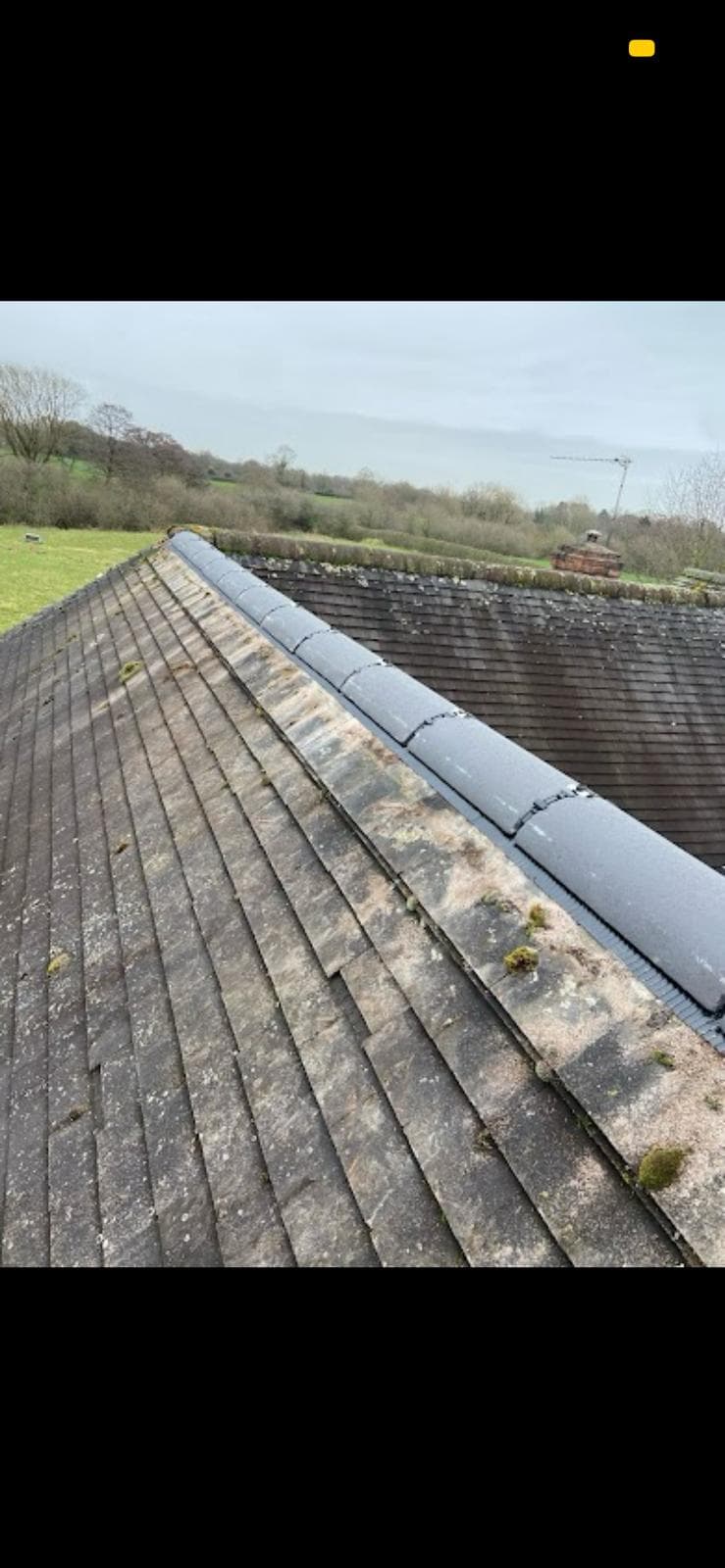 Roof before repair – Before professional roof repair or replacement in Stoke-on-Trent